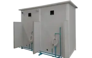 ห้องน้ำน็อคดาวน์ รุ่น TEH-TL08x2-1212 ด้านหลัง