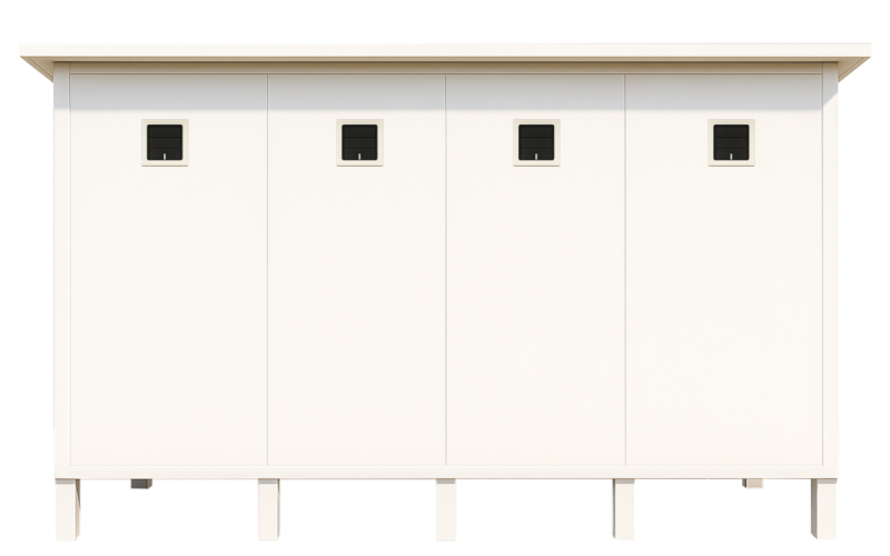 Prefab-Toilet-TL08x4-1212-behind ห้องน้ำน็อคดาวน์ รุ่น TEH-TL08x4-1212 ด้านหลัง