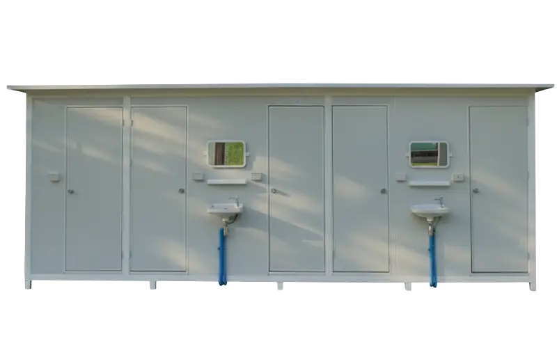 Prefab-Toilet-TL08x5-1212-front-view ห้องน้ำน็อคดาวน์ รุ่น TEH-TL08x5-1212