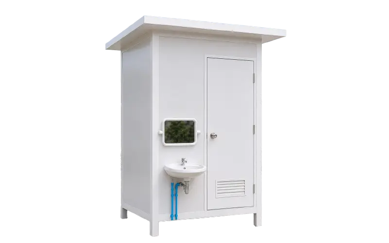 knockdown-toilet-TL05-1212-left-view ห้องน้ำน็อคดาวน์ TL05-1212 มุมมองซ้าย