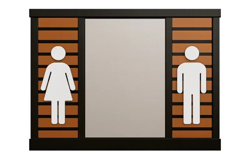 prefab-toilet-TEH-TL25-front-view ห้องน้ำสำเร็จรูป สำหรับธุรกิจ รุ่น TEH-TL25