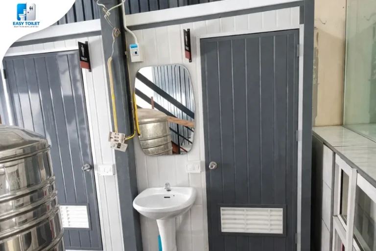 พื้นที่แคบติดตั้งห้องน้ำสำเร็จรูปได้ไหม