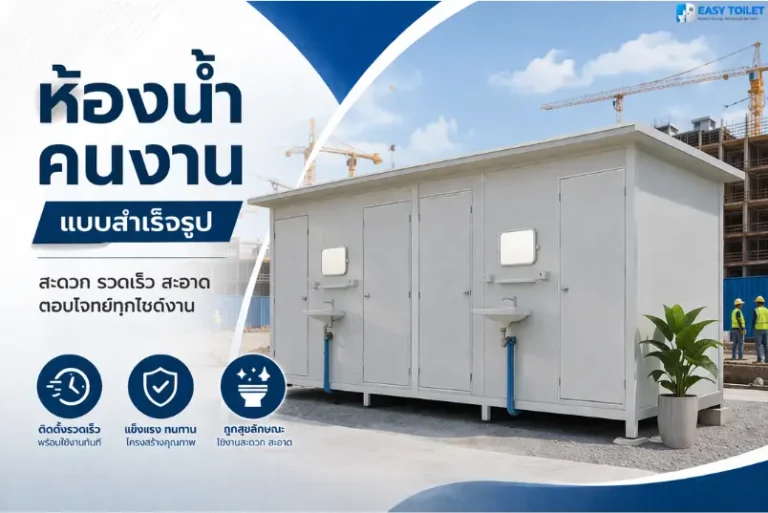 ห้องน้ำคนงาน