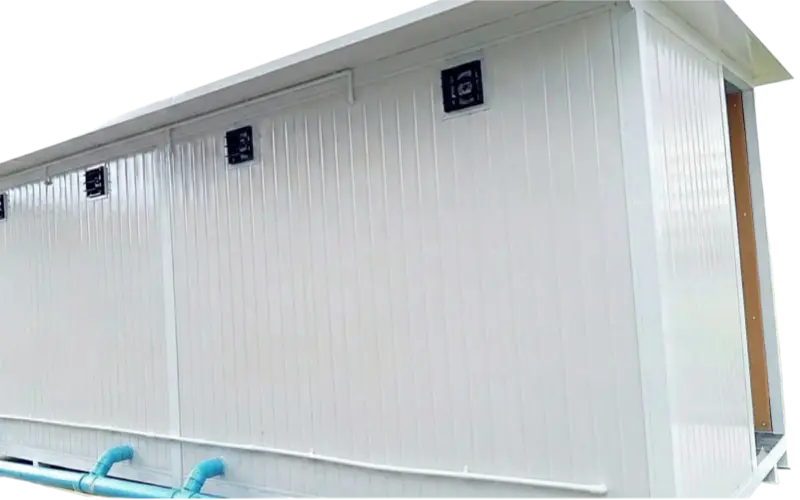 prefab-toilet-tl02-rear-vent-and-piping ด้านหลัง ห้องน้ำสำเร็จรูป รุ่น TL02 สไตล์มินิมอล โทนไม้สีอ่อน